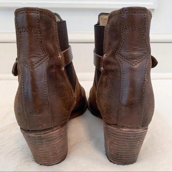 Rag & Bone Durham Chelsea Boots Suede Brown - Picture 5 of 8